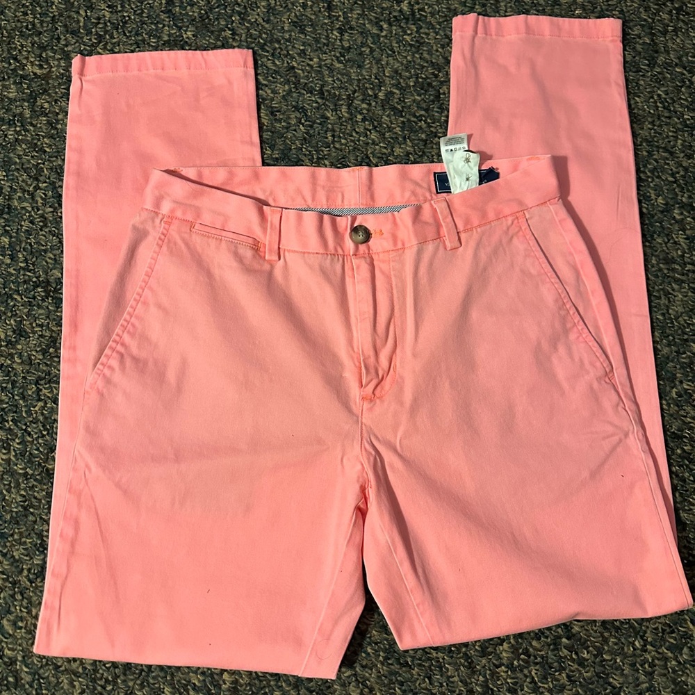 Vineyard Vines Pink Chino Pants